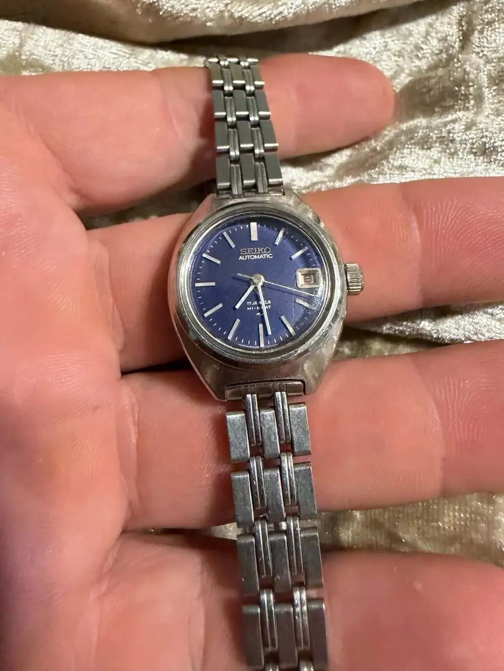 Vintage Seiko Automatic 17 Jewels Hi-Beat Women's Watch Ref. 2205-0449